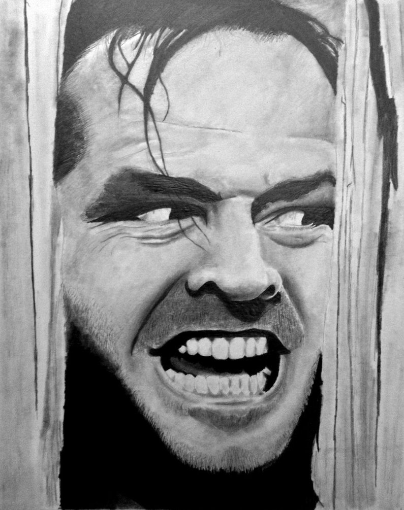 Jack Nicholson In The Shining By Jackthedarkknightfan