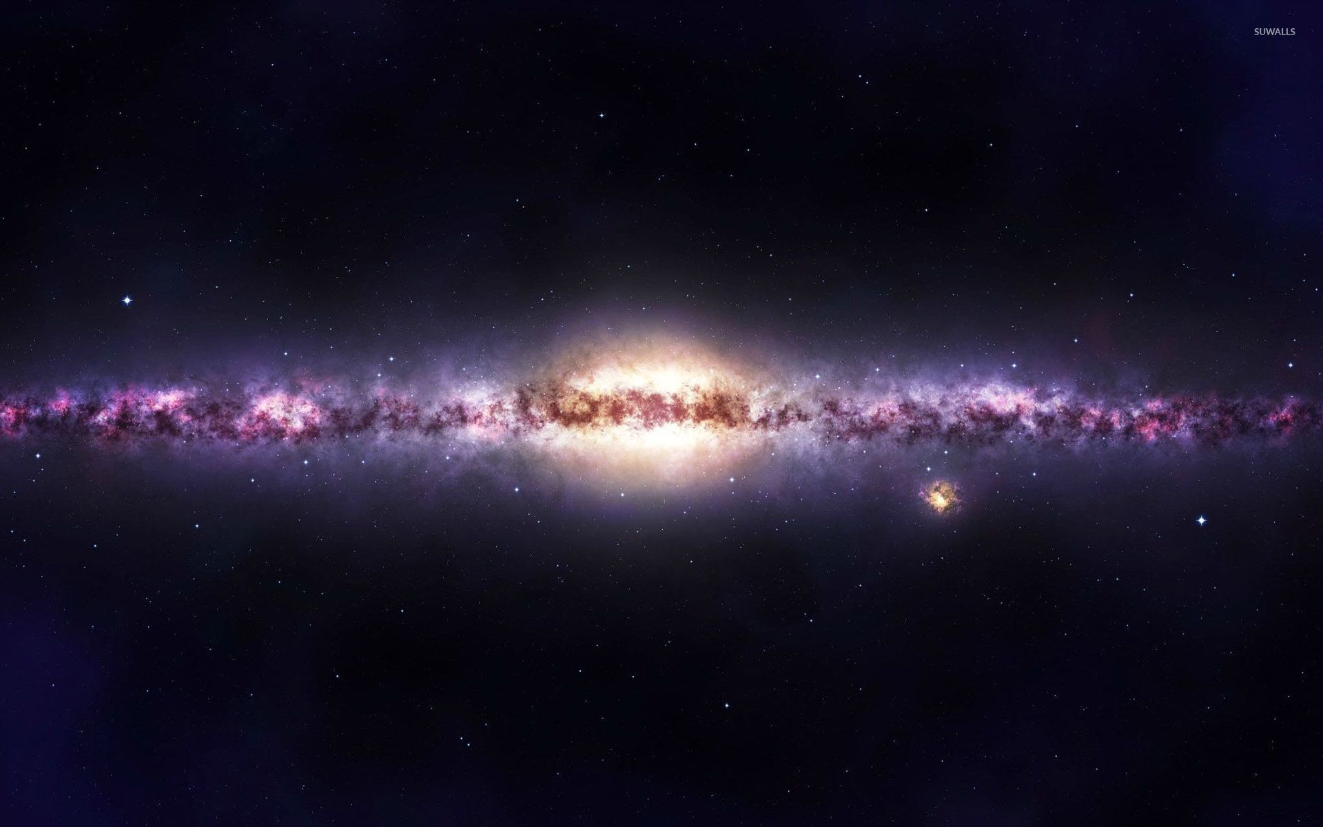 Milky Way Galaxy Wallpaper Space