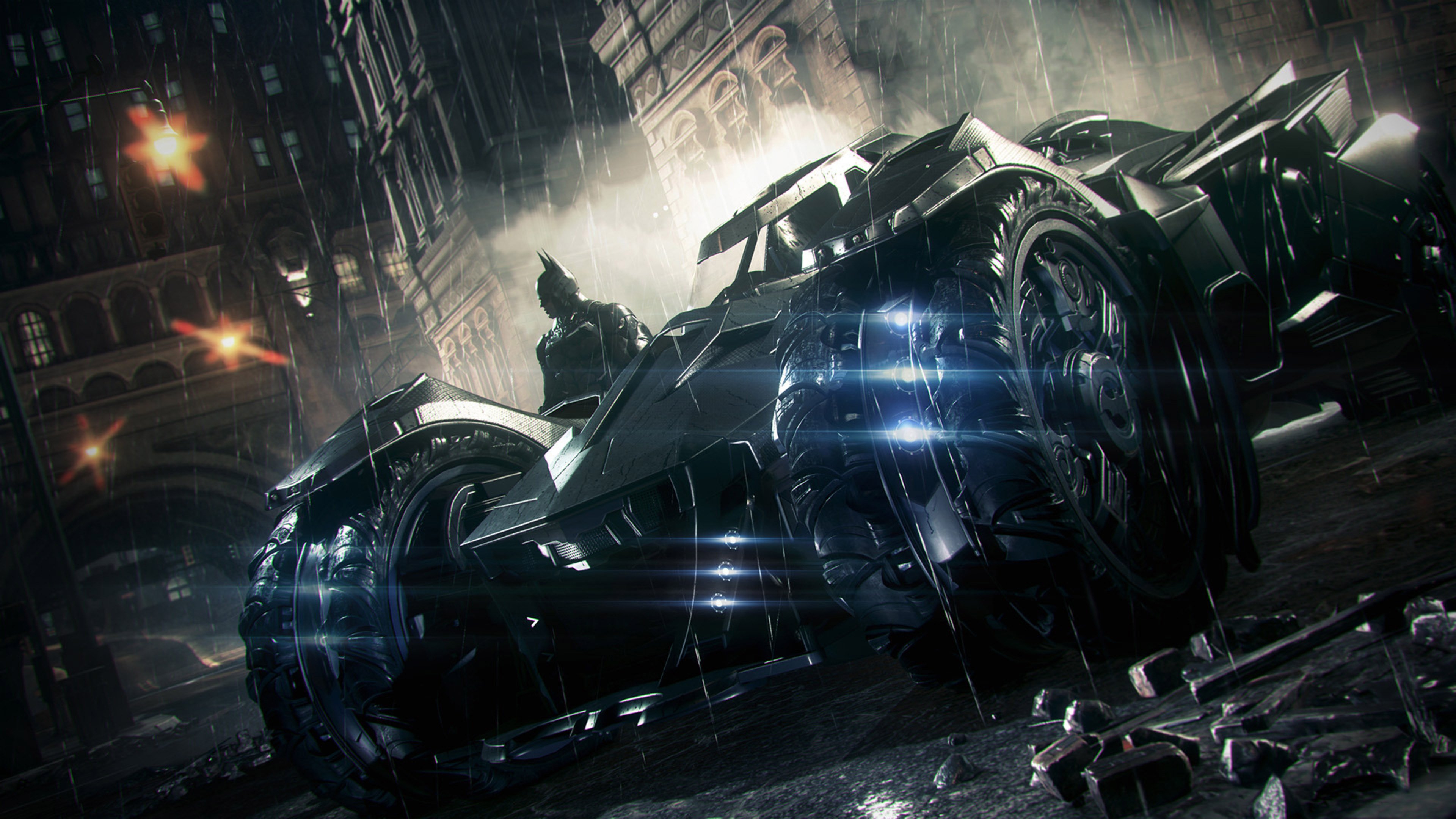 Batmobile Batman Arkham Knight Hd Wallpaper Full