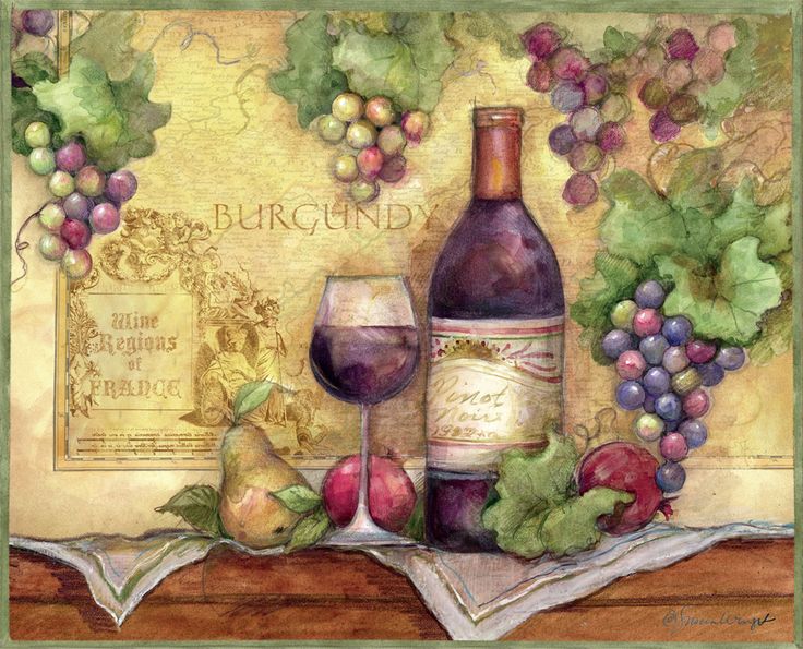Wallpaper Wine Country Art Lang Desktop Background
