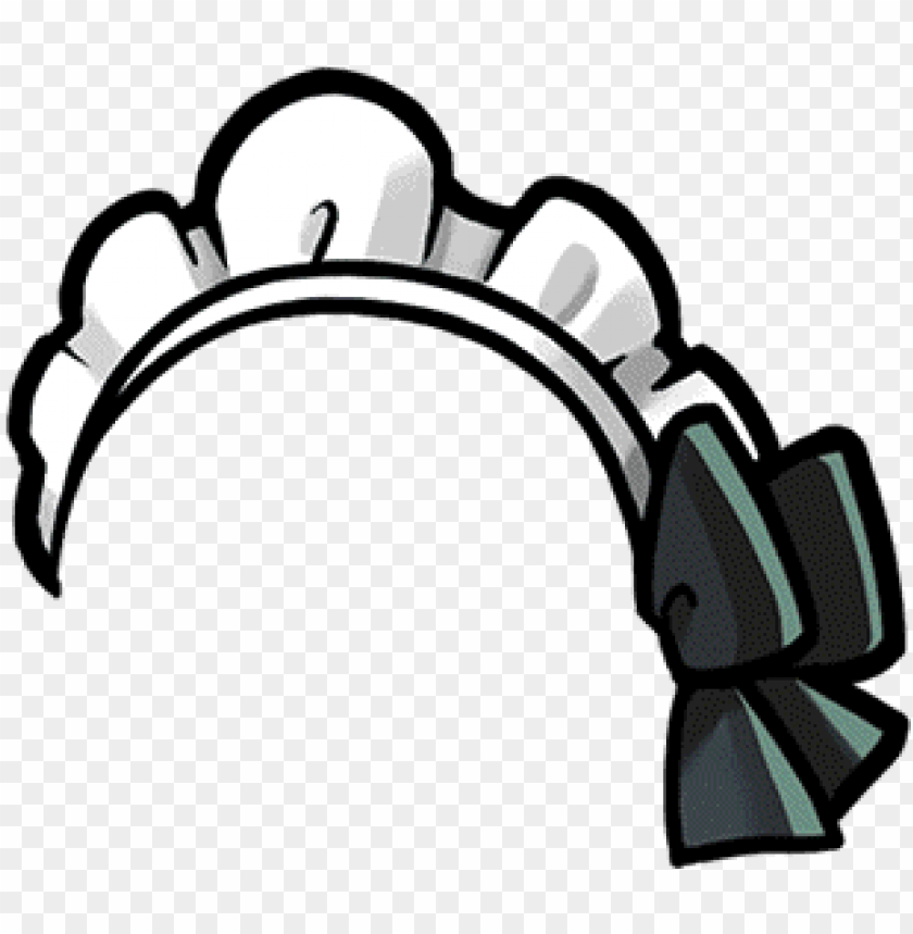 Ear Maid Headdress Render Transparent Png Image