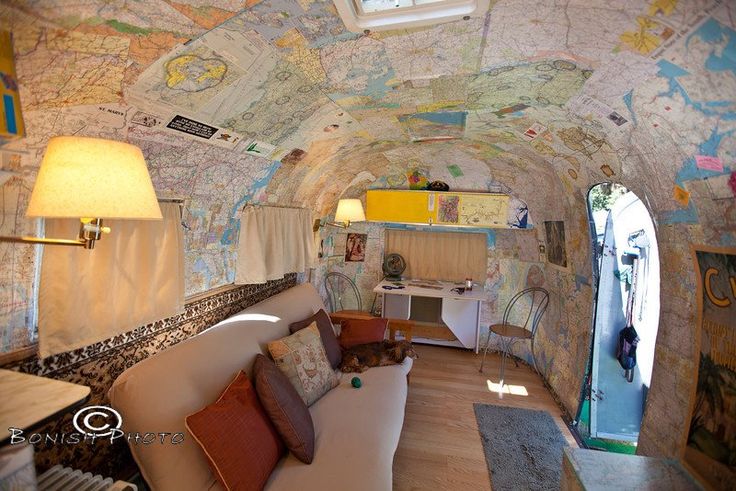  Wallpapers Inside Airstream Interiors Maps Wallpapers Camps Travel