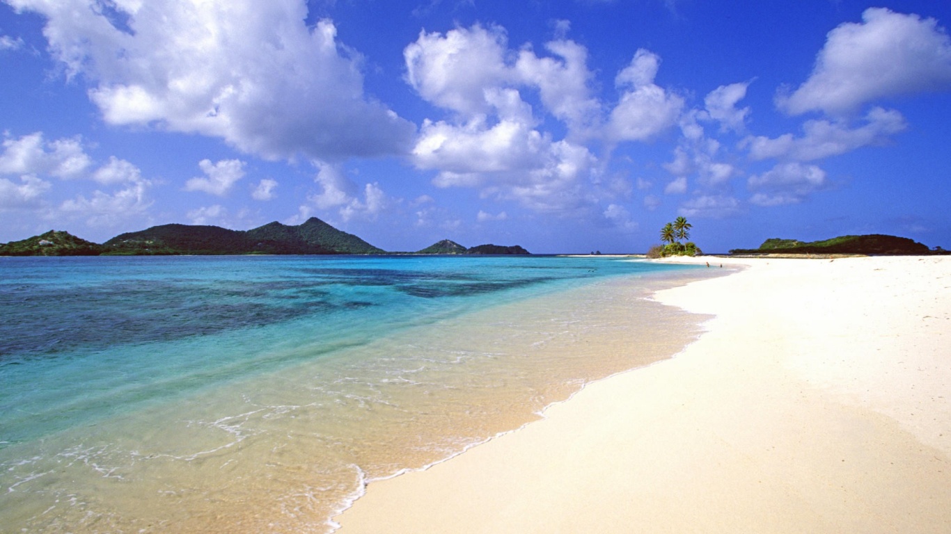 Calm Exotic Beach Desktop Pc And Mac Wallpaper