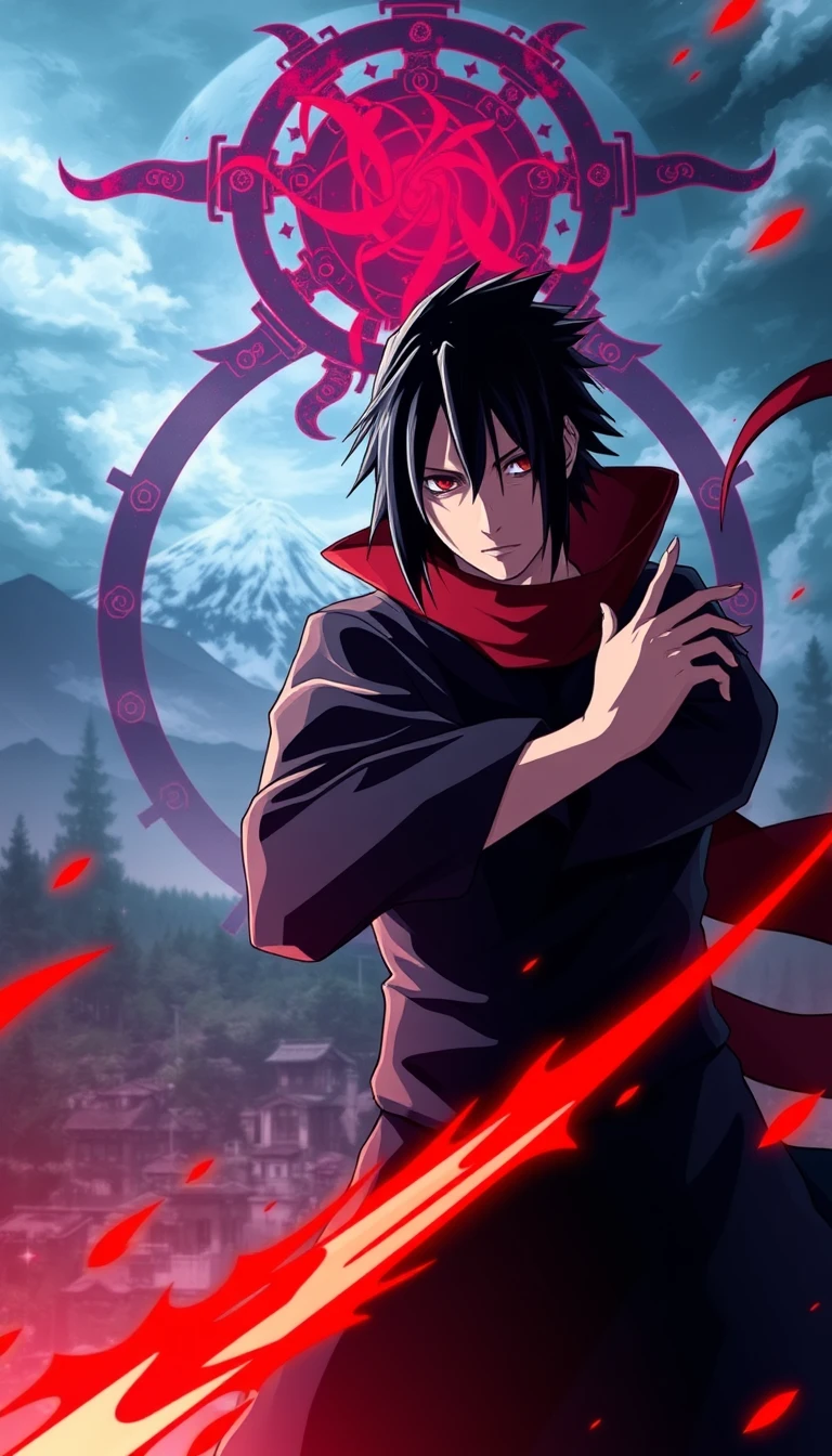 Itachi Sasuke Phone Wallpaper