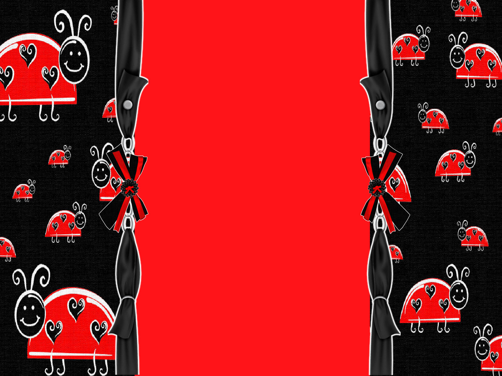 Ladybug Ger Layout Template Background Jelly S