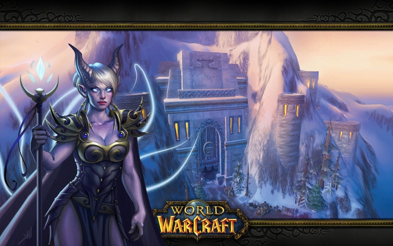 World Of Warcraft Draenei Wallpaper Games