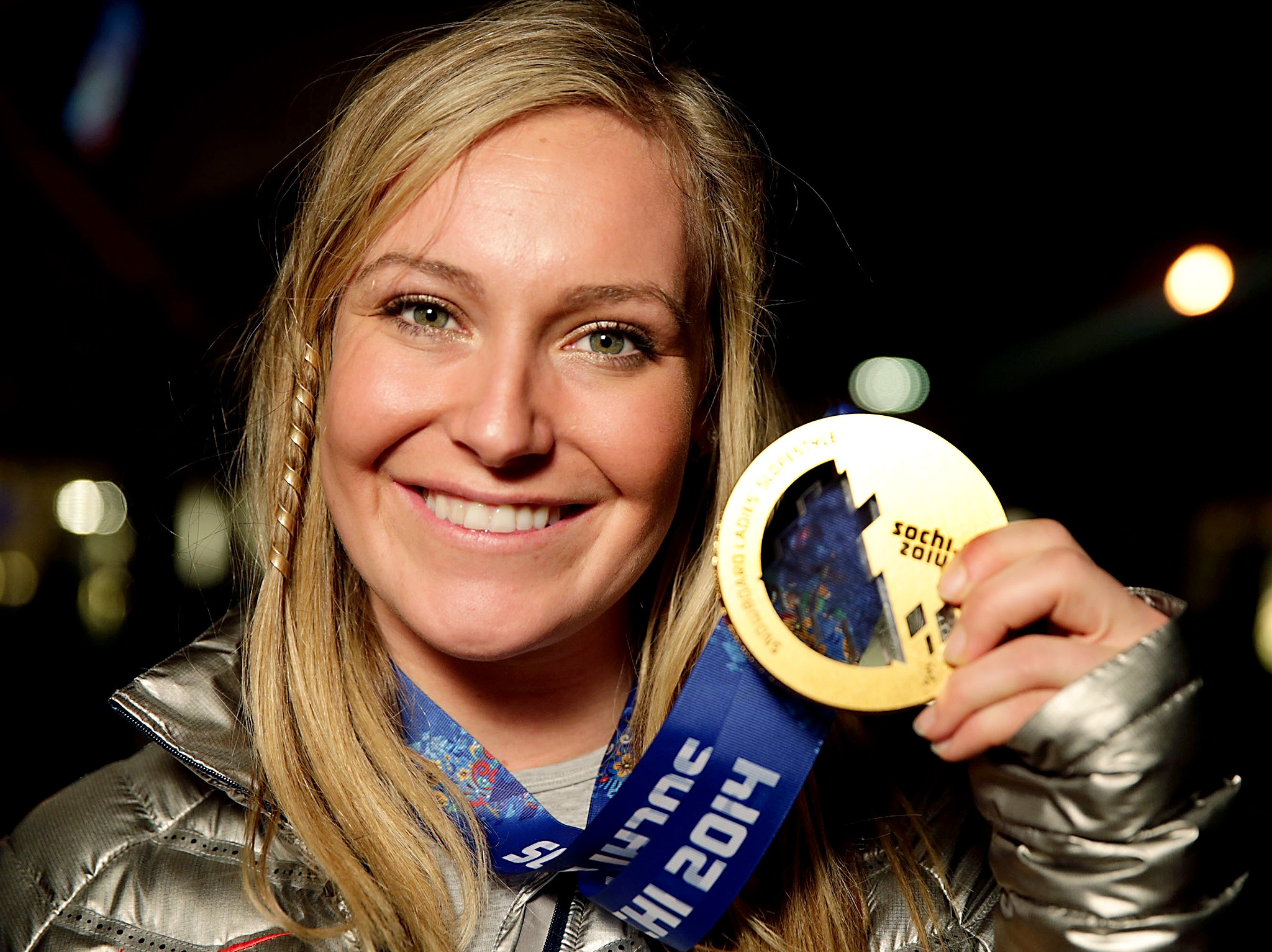 Snowboarder Jamie Anderson Of The United States Won Gold