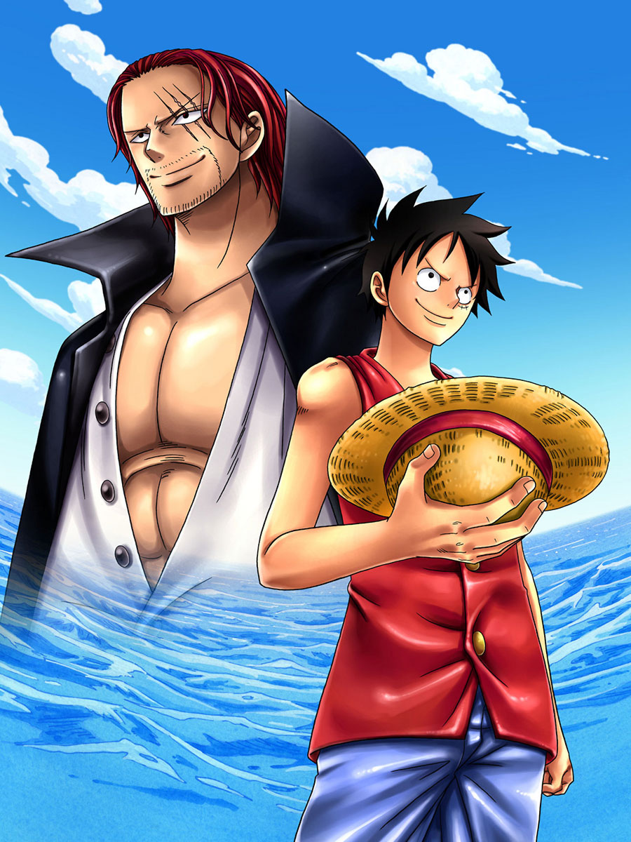 Oprd Shanks And Luffy Wallpaper