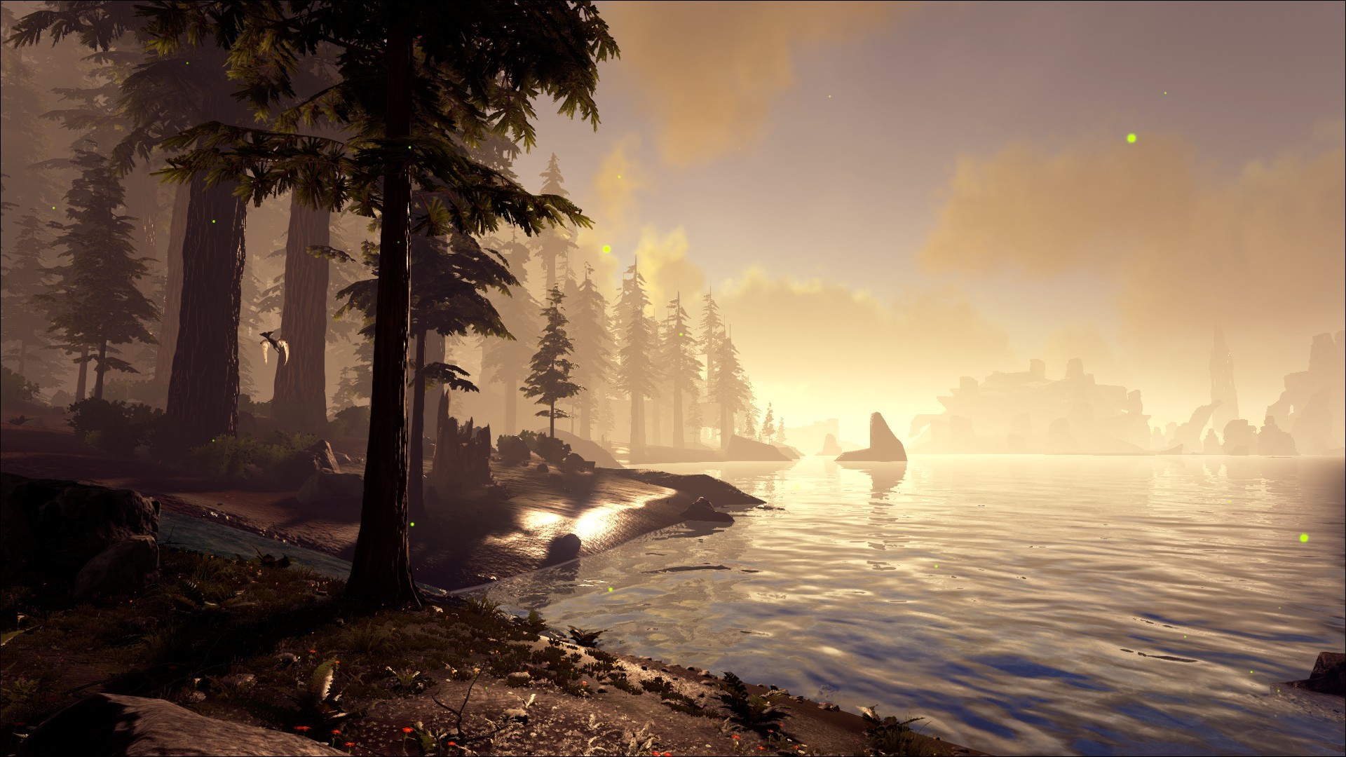 Ark Survival Evolved Sunset Wallpaper