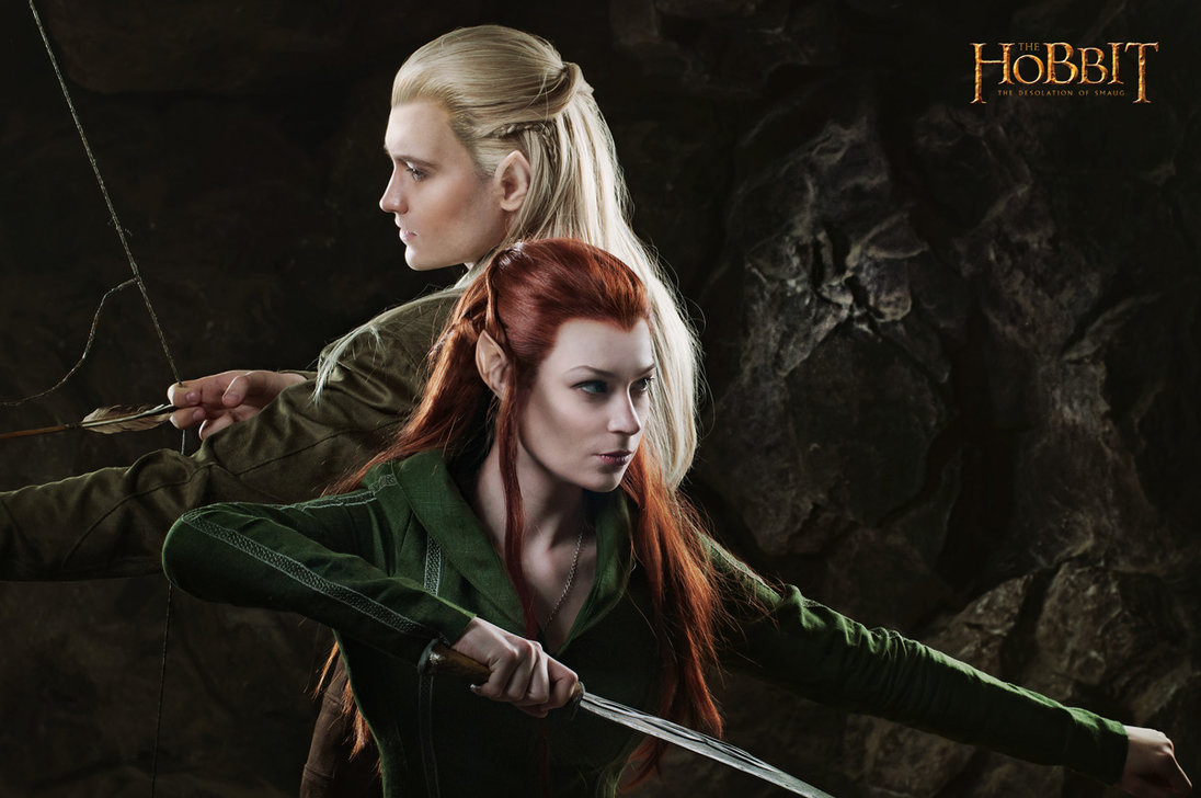 Legolas And Tauriel The Hobbit Cosplay Test By Luckystrike