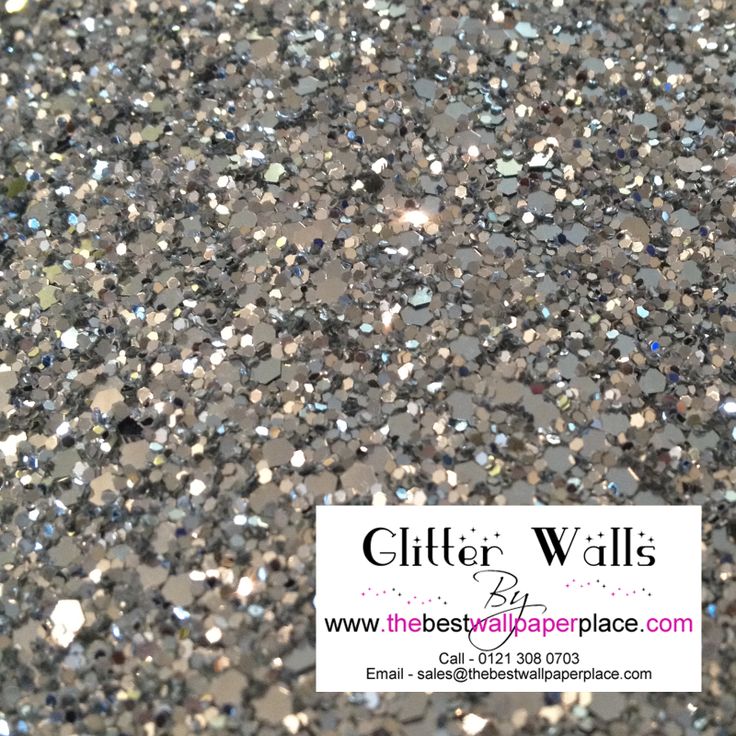 Silver Glitter wallpaper   SSB3 Glitter Wallpaper Pinterest 736x736