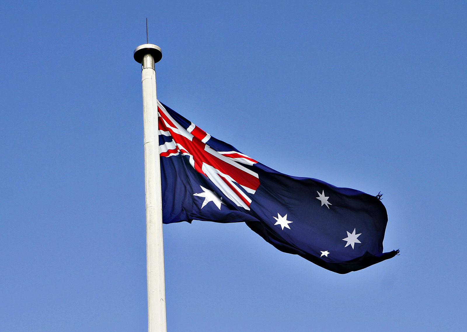 Unimaps National Flag Of Australia Print 40kb