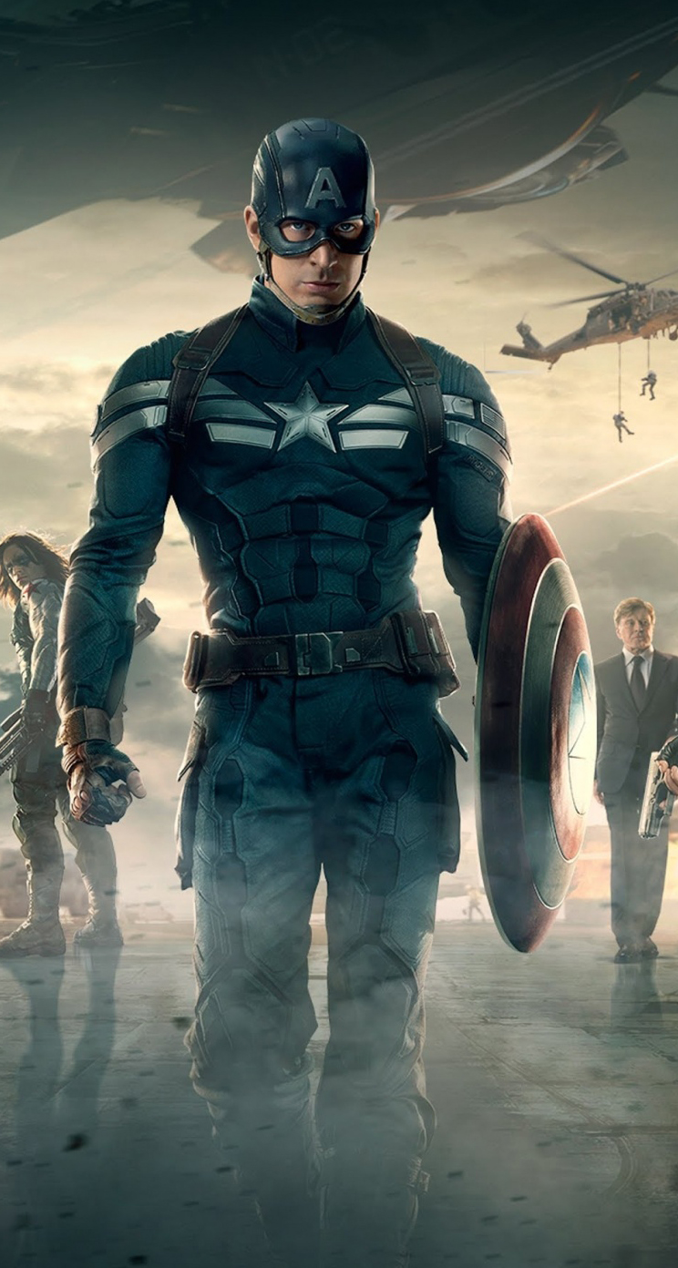 Captain America The Winter Soldier iPhone 5s Wallpaper