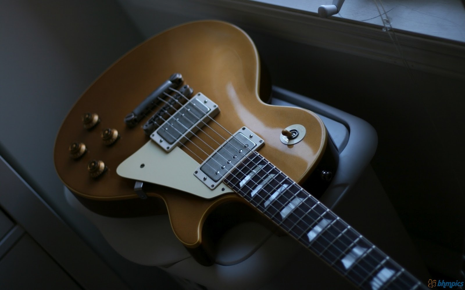 Wallpaper Gibson Les Paul Guitar