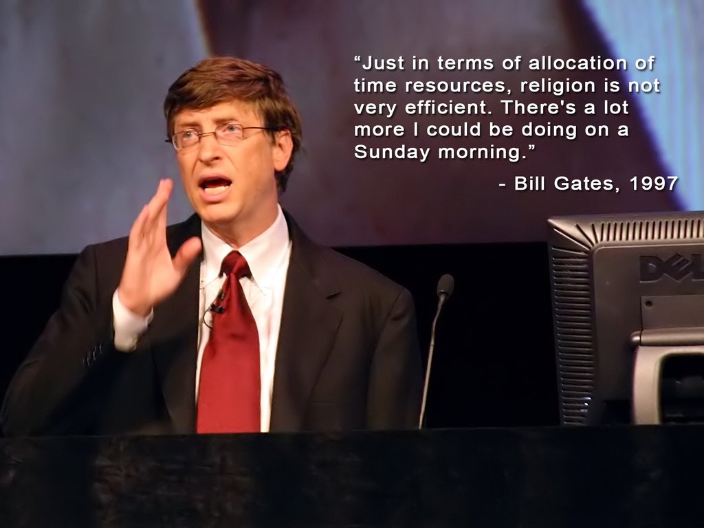Bill Gates about religion wallpapers Bill Gates about religion stock 1024x768