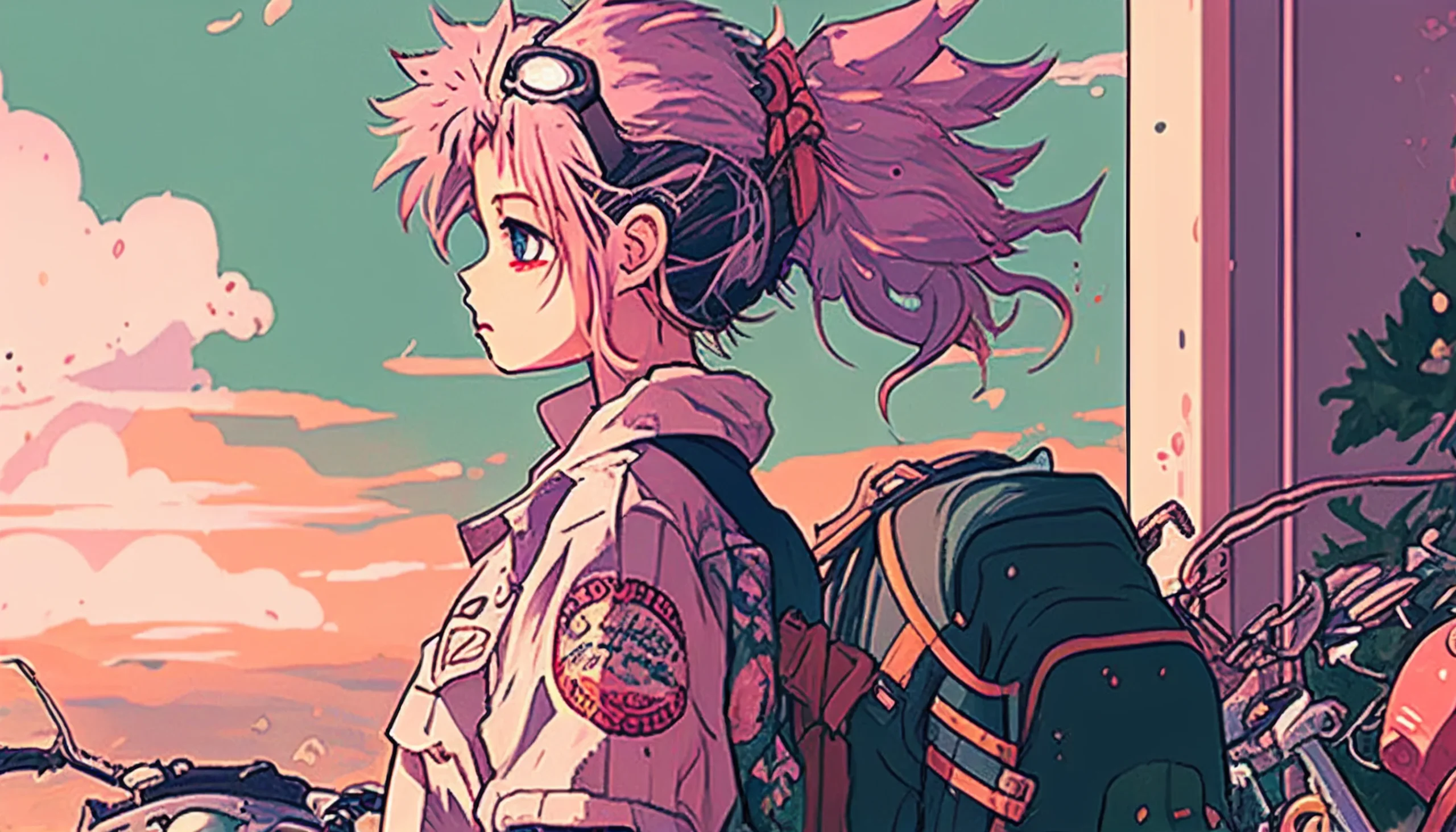 Step Into Nostalgia With 90s Anime Aesthetic Desktop Wallpaper