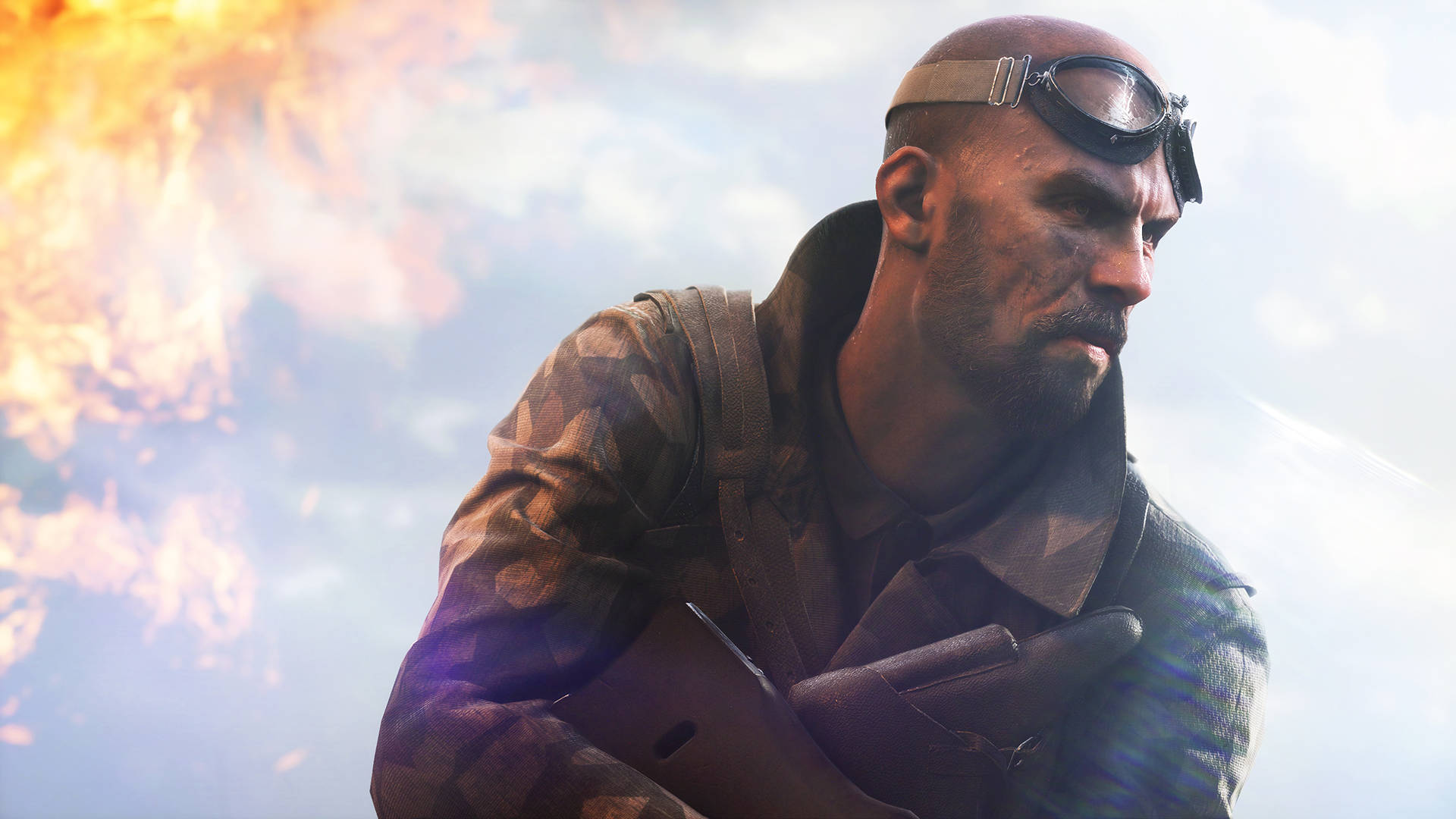 Battlefield Rugged Man Wallpaper