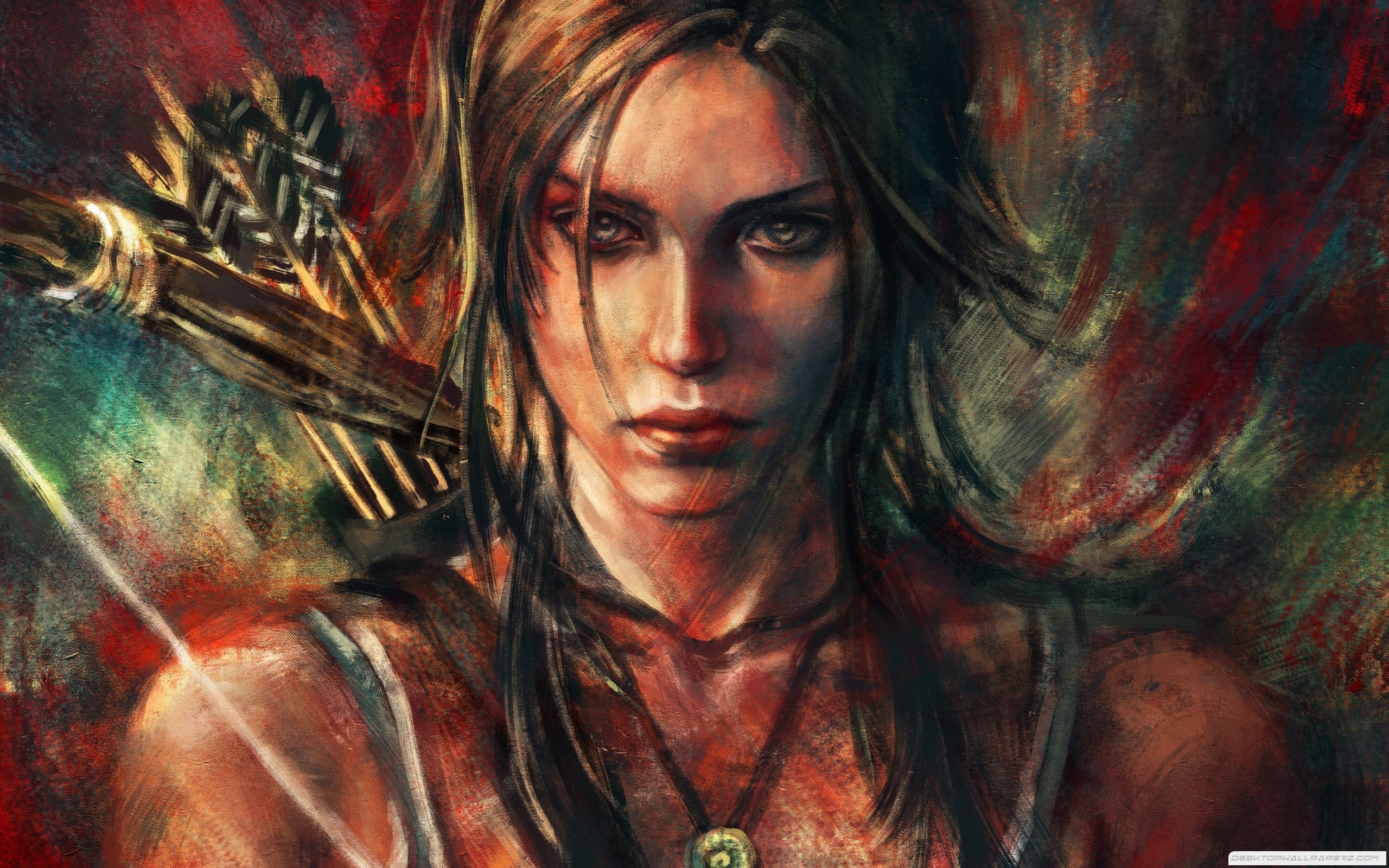 Lara Croft Tomb Raider Artwork HD