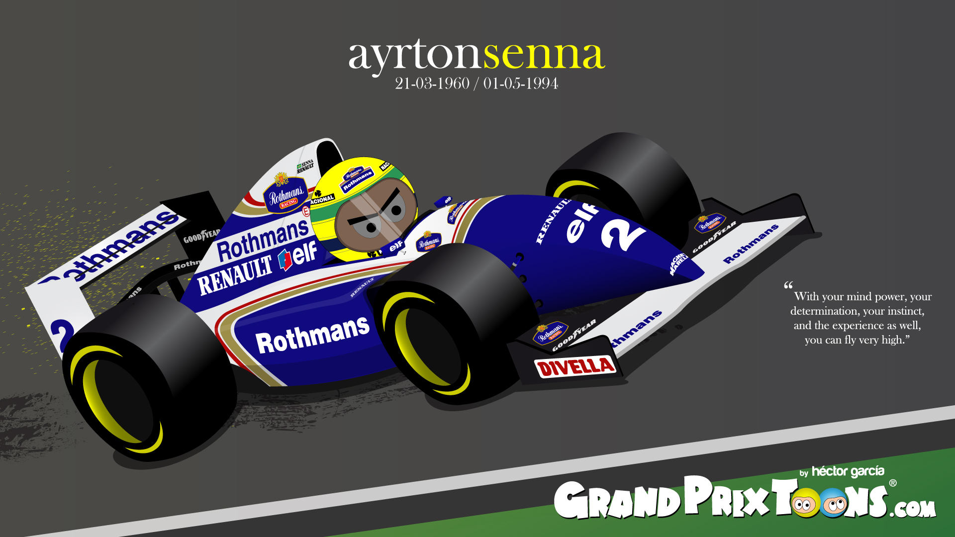 1920x1080 Senna Williams FW16 19 years
