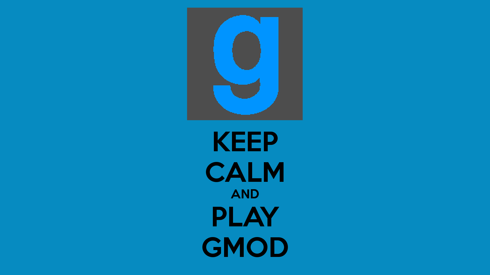 Keep Calm And Play Gmod Poster Jelly Beans O Matic