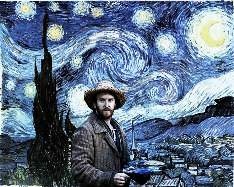 Doctor Who Vincent Van Gogh Wallpaper