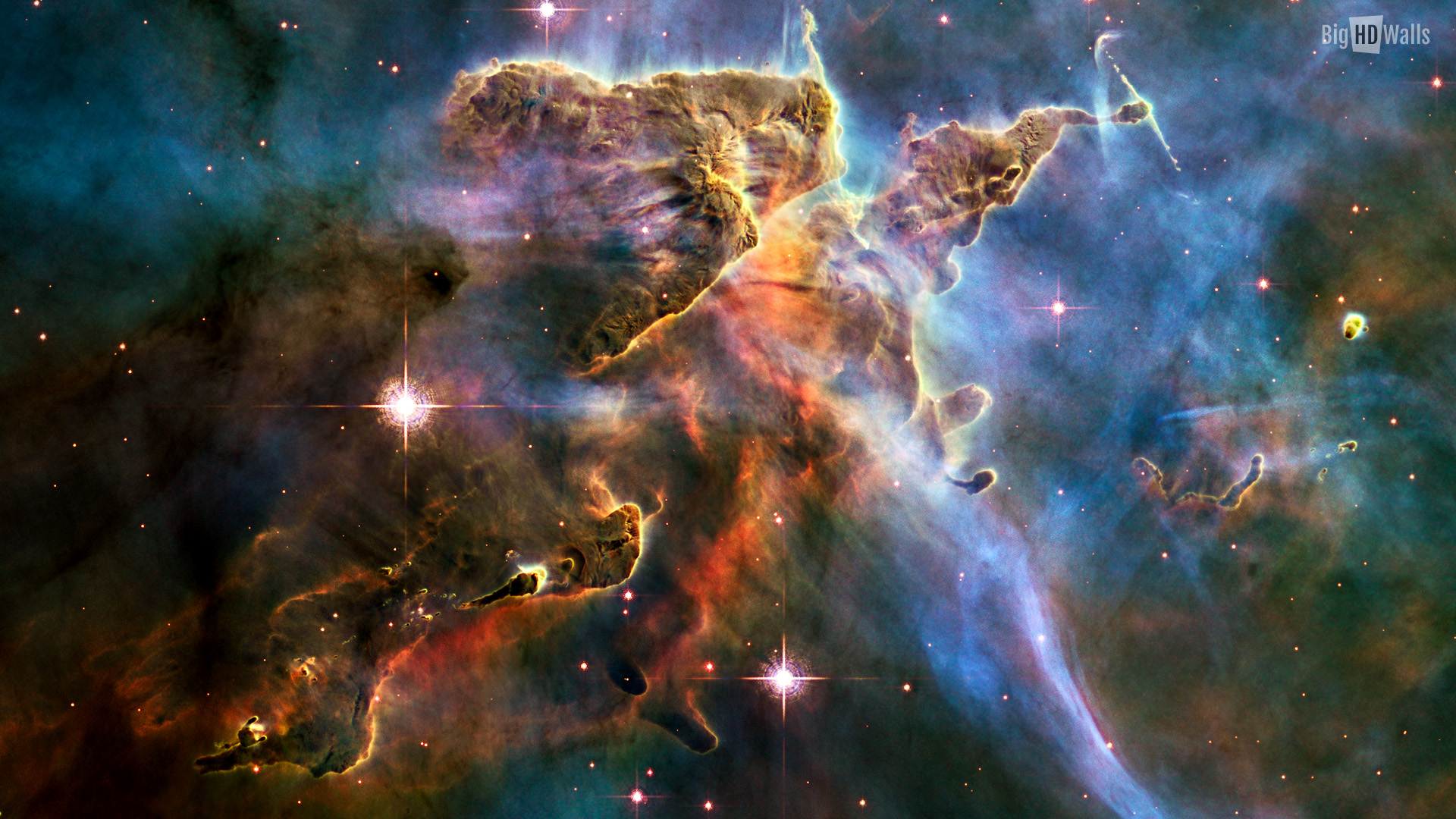 Amazing Space Wallpaper Collections Carina Nebula