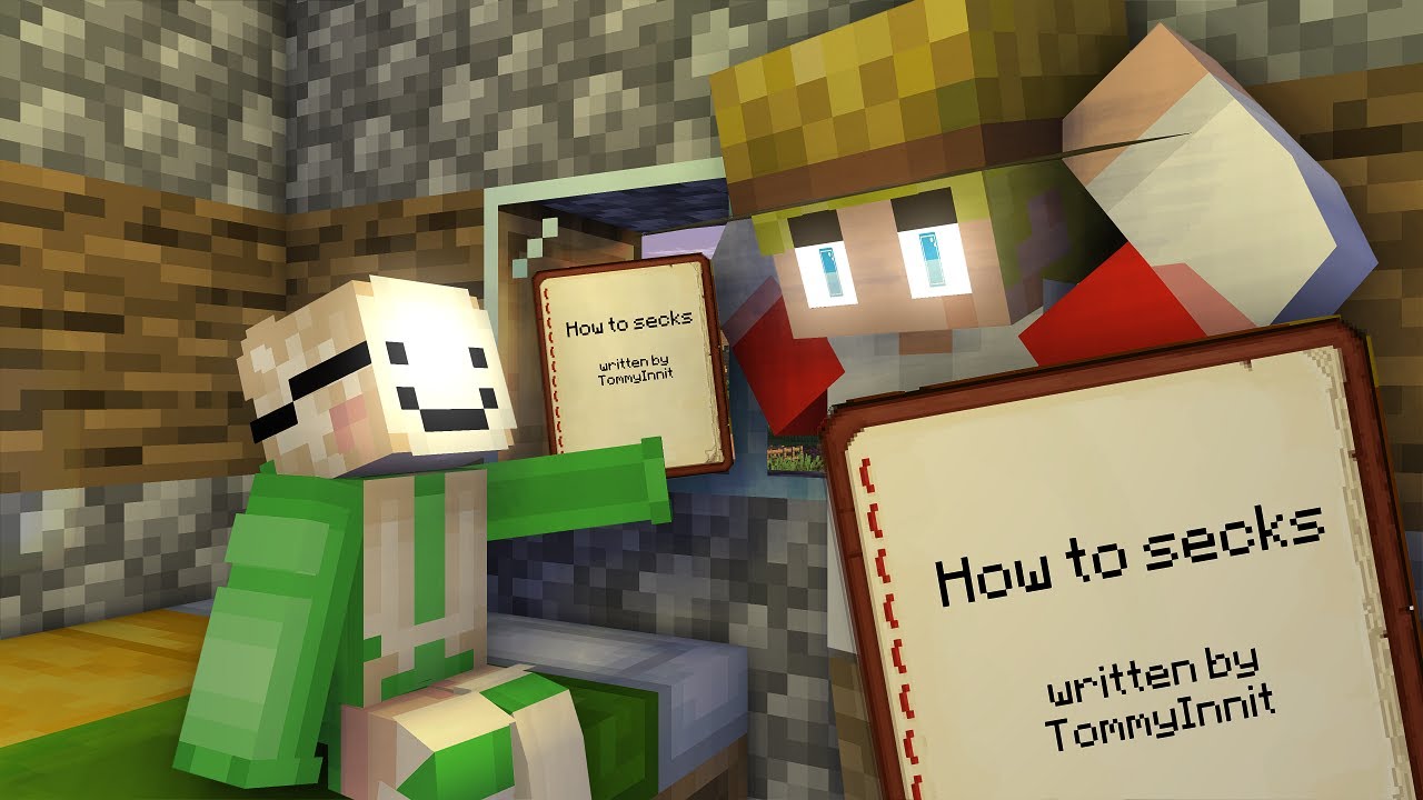 Drista Finds Tommys Book Dream SMP Animation 3D