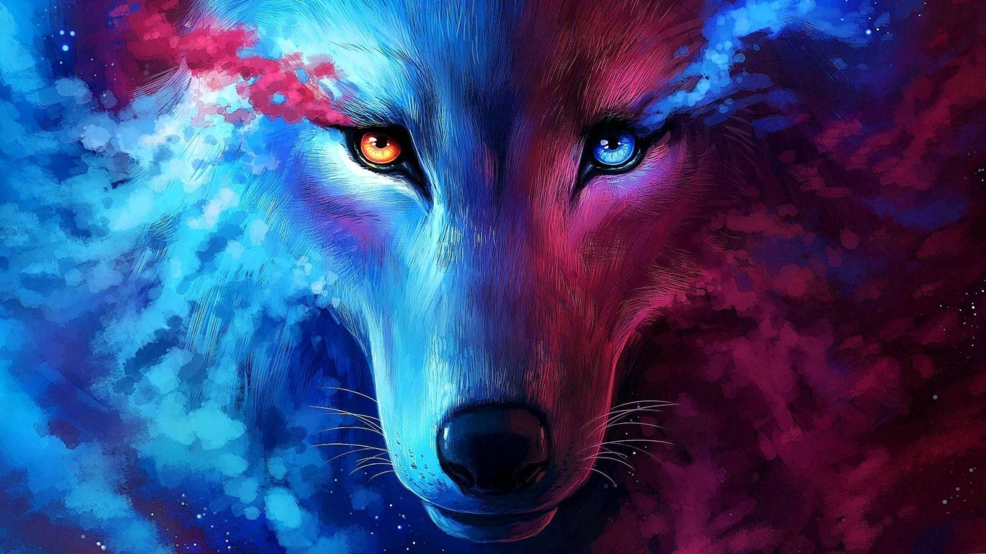 Galaxy Animals Wallpaper