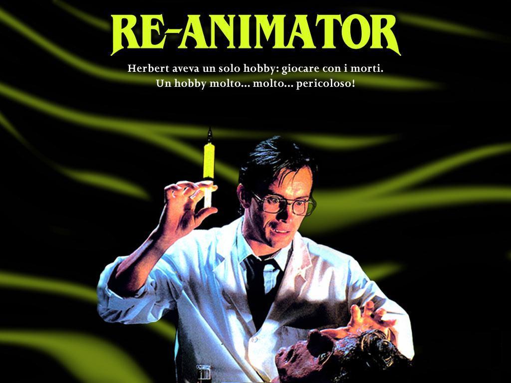 Re Animator Film Horror Wallpaper