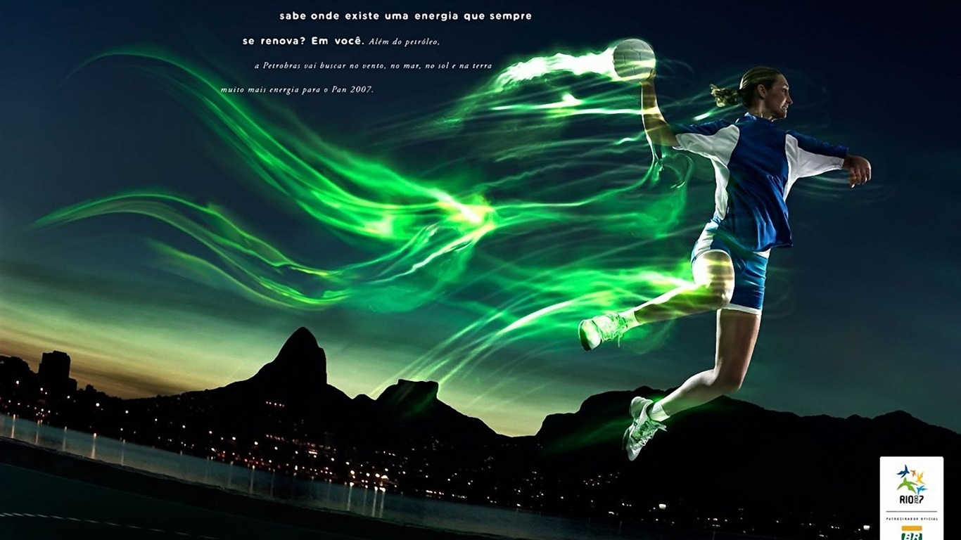 Pan American Games Rio Creative Graphic Design Wallpaper