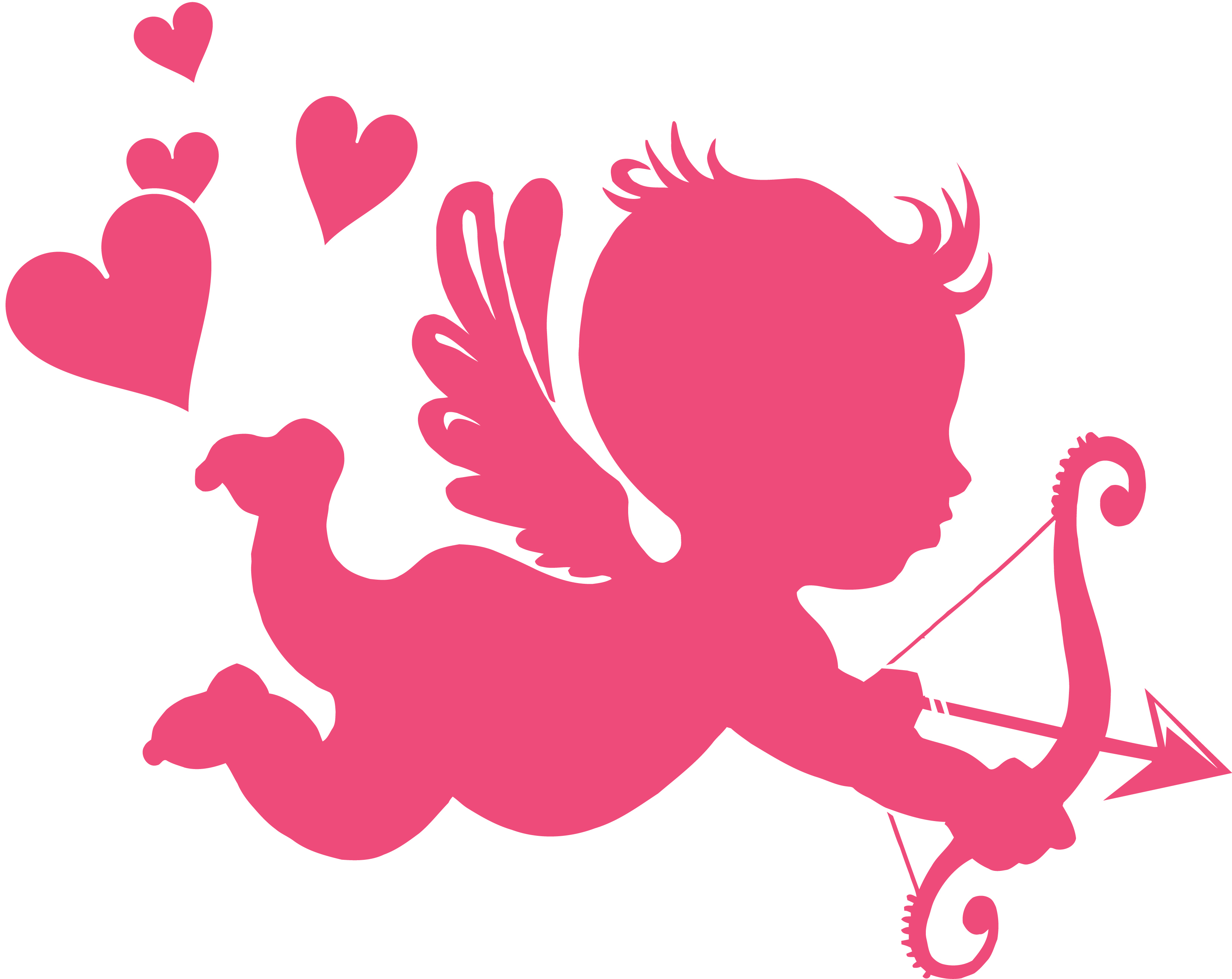 Best Cupid Valentine Day Background