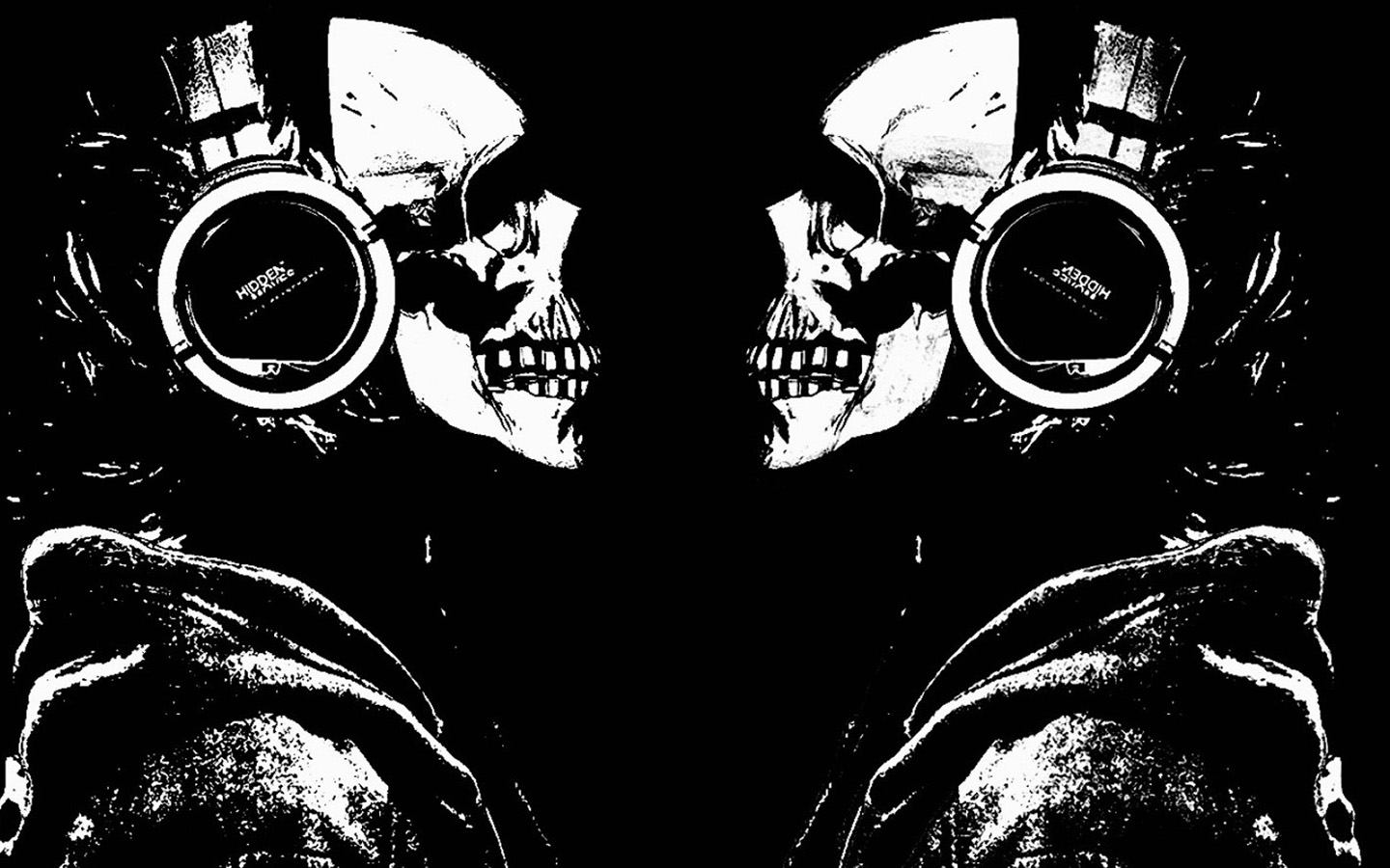 Scary Wallpaper Music Skull HD