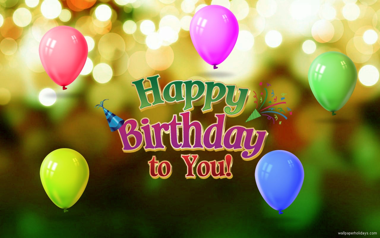  Happy Birthday wallpapers pictures and Happy Birthday wallpapers 1280x800
