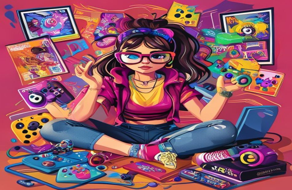 Geek Girl Wallpaper