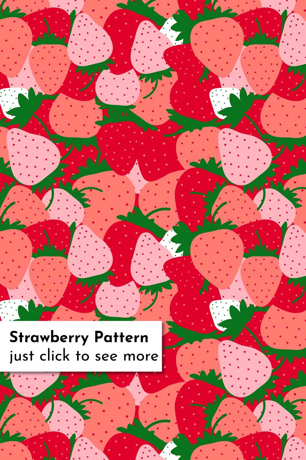 Strawberry Berry Bundle Art Drawing