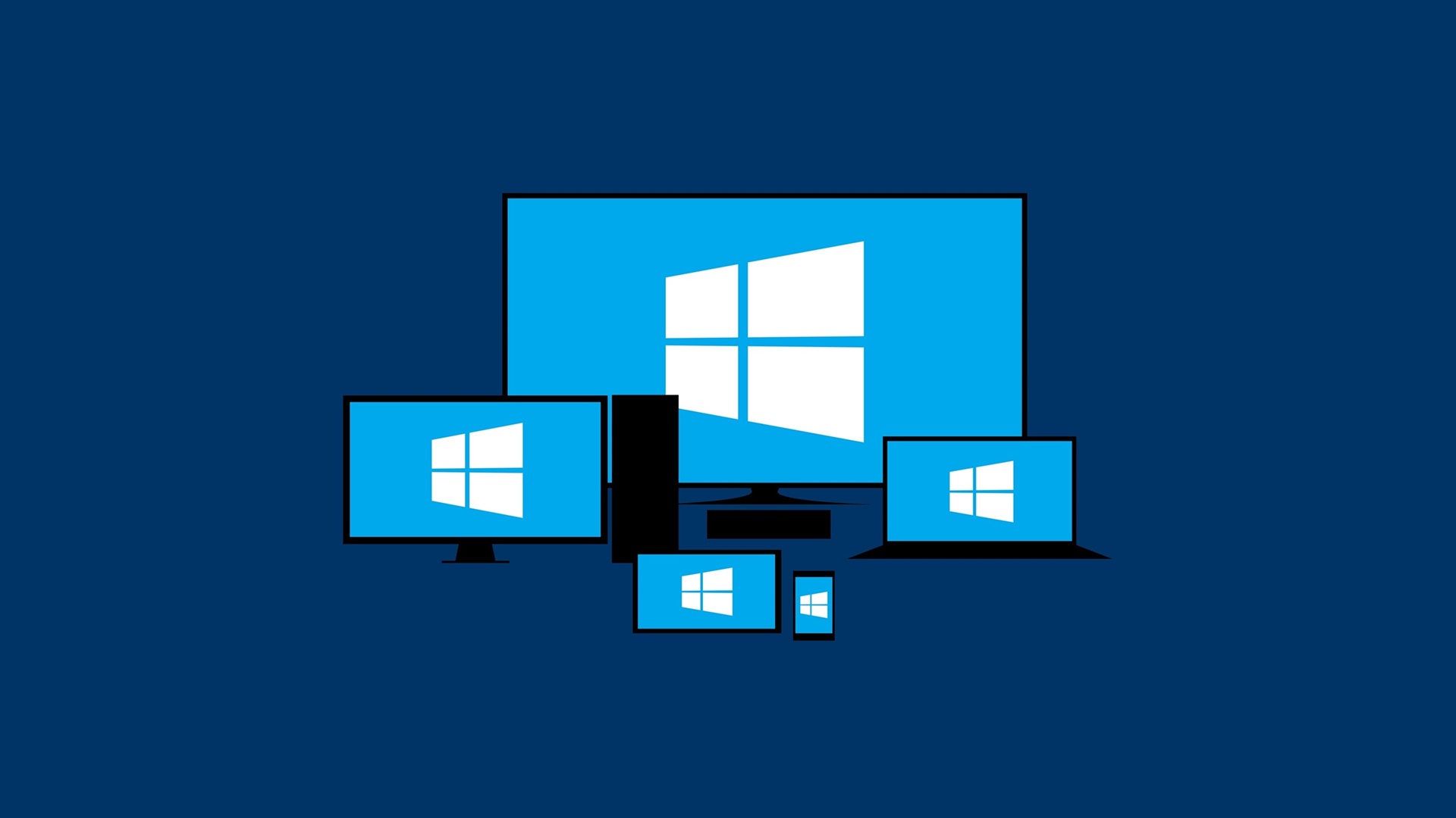 New Windows Logos Wallpaper