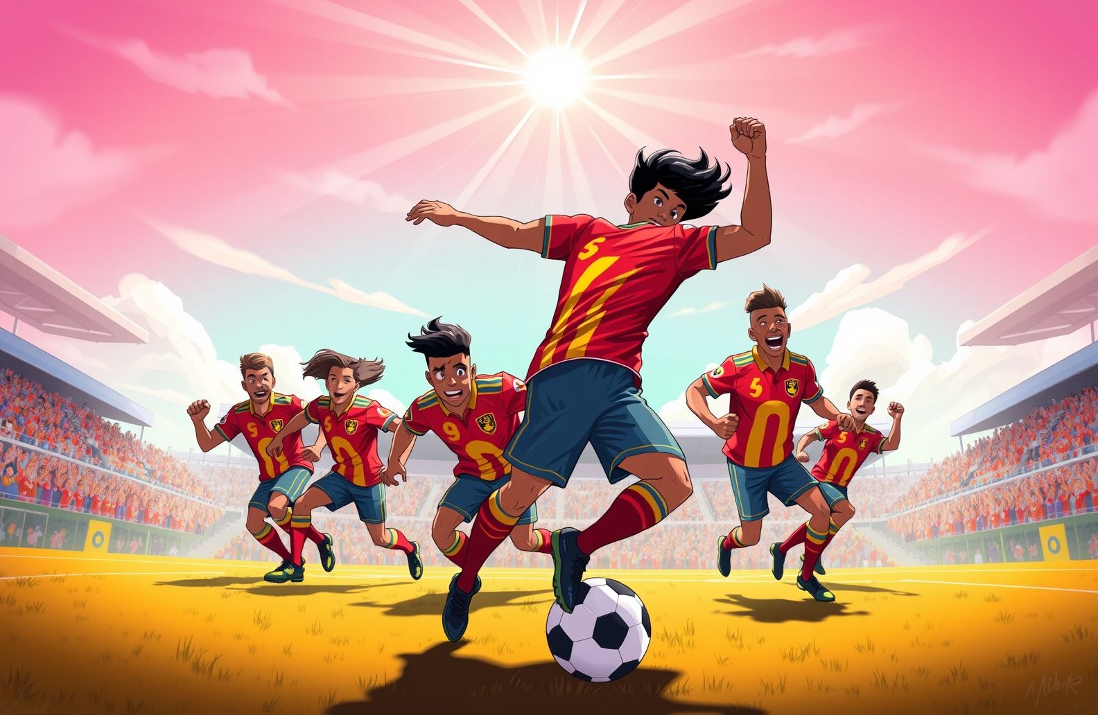 Supa Strikas Wallpaper