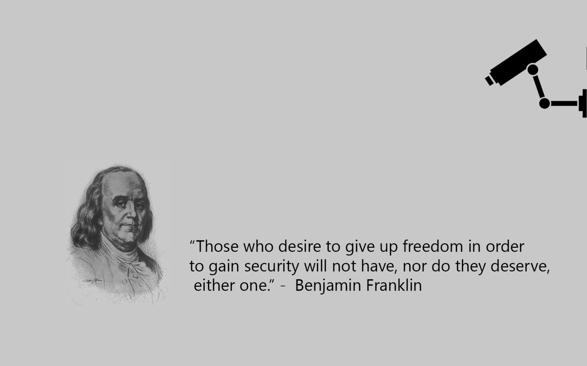 Benjamin Franklin Quote Wallpaper 1920x1200 ID56154