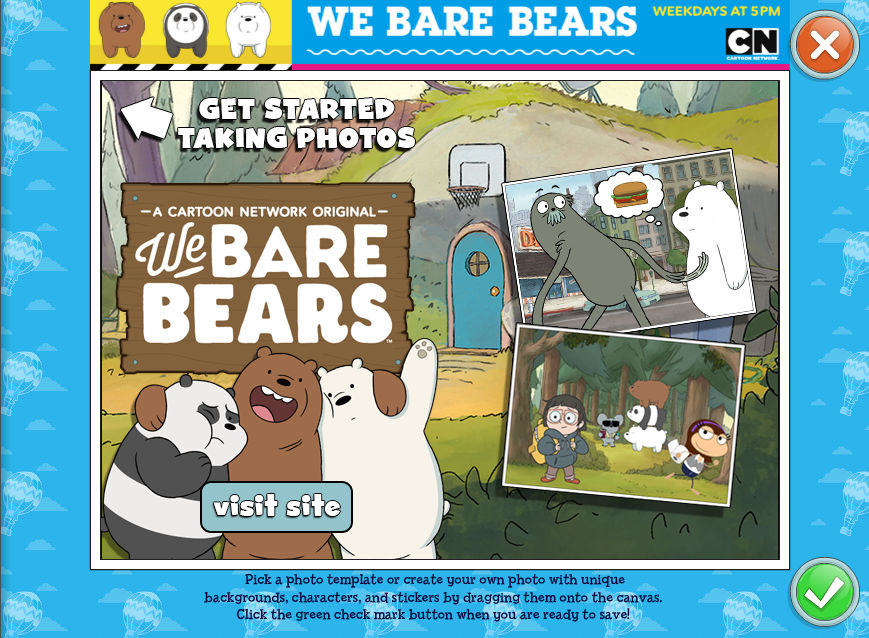 Poptropica Fun Zone We Bare Bears