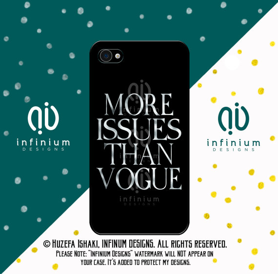 More Issues Than Vogue iPhone 6s Case 5s Ipod Touch