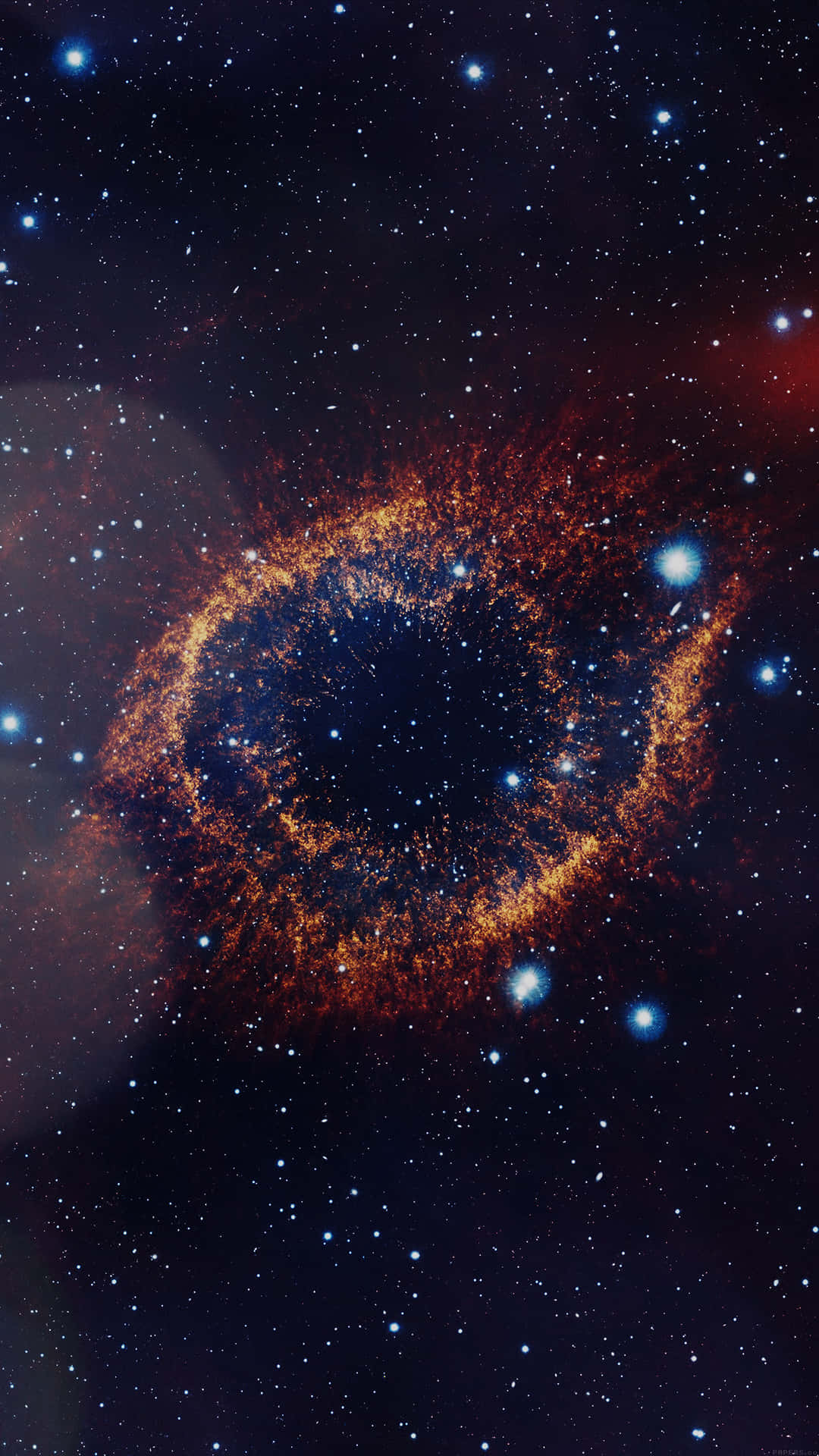 Get Ready To Explore The Universe With This Vibrant Blue Wallpaper