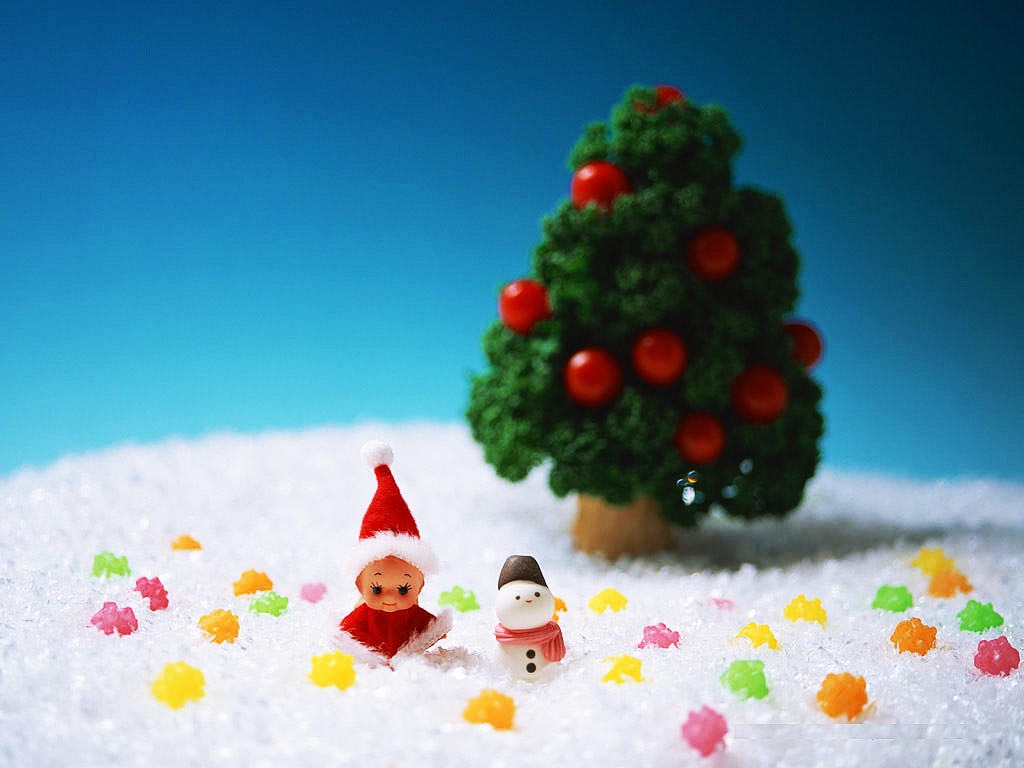 Cute Christmas Background HD Wallpaper Background