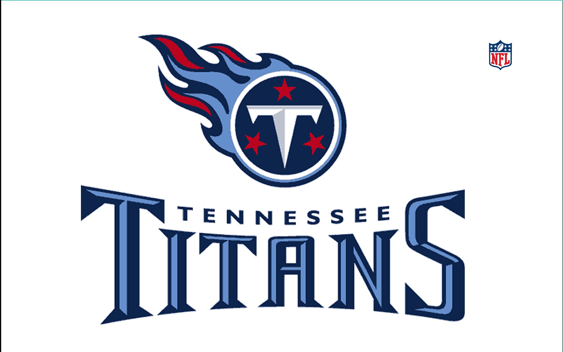 Titans Logo White Background Wide Nfl Tennessee