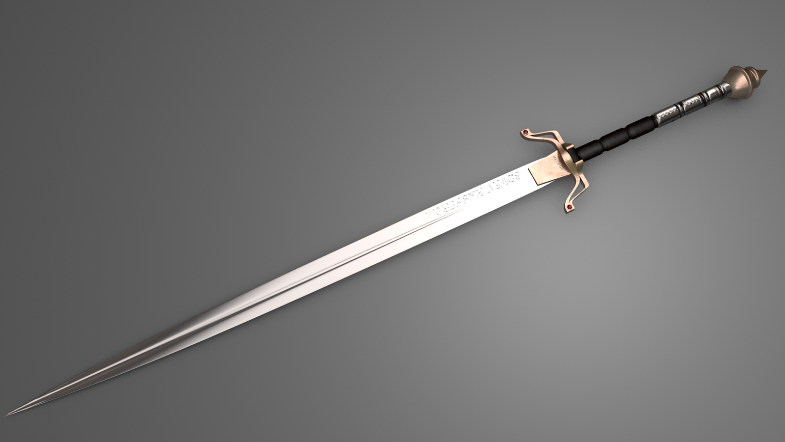 medieval sword by EdvinHagstrom on