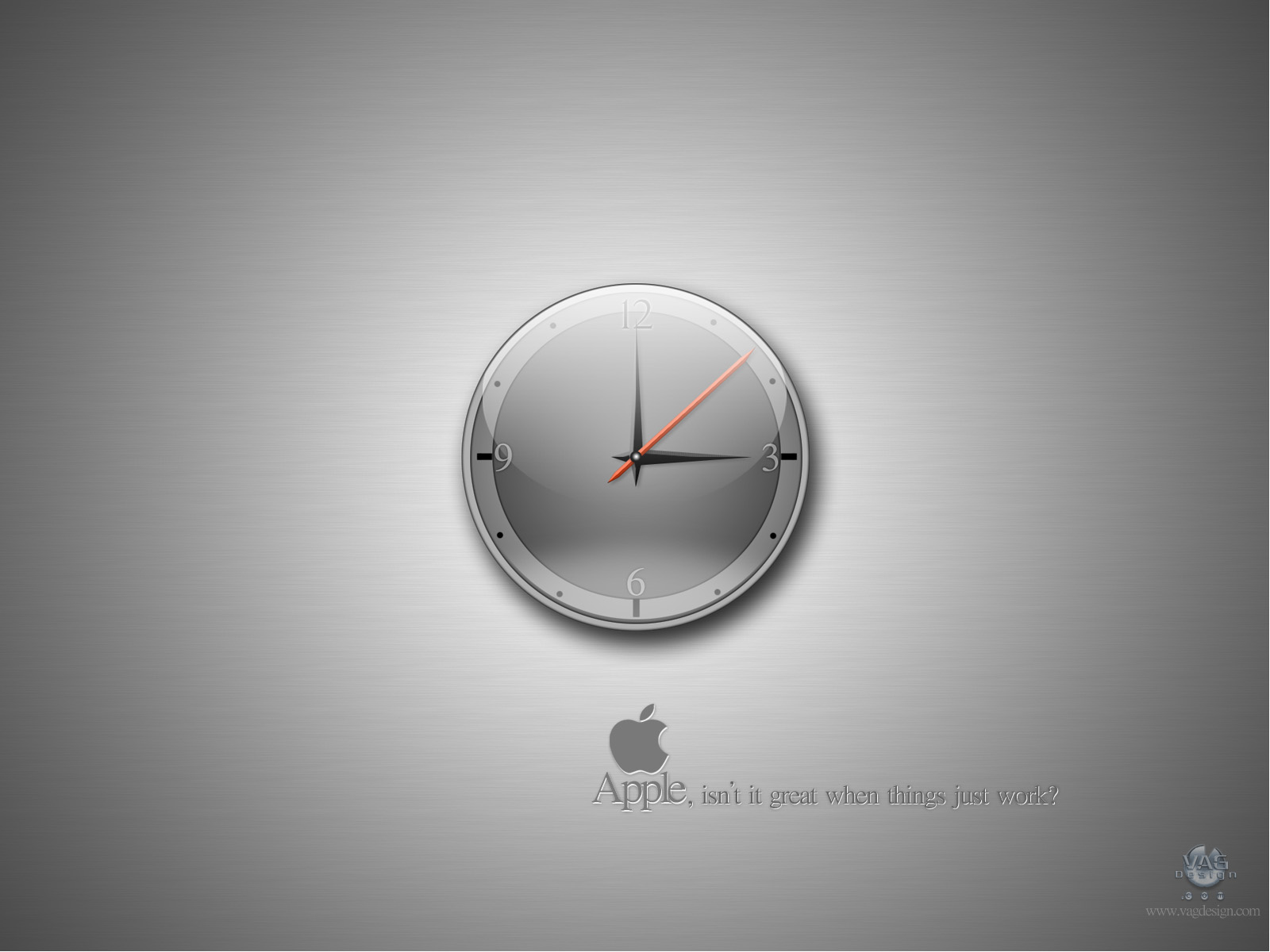 big clock screensaver mac