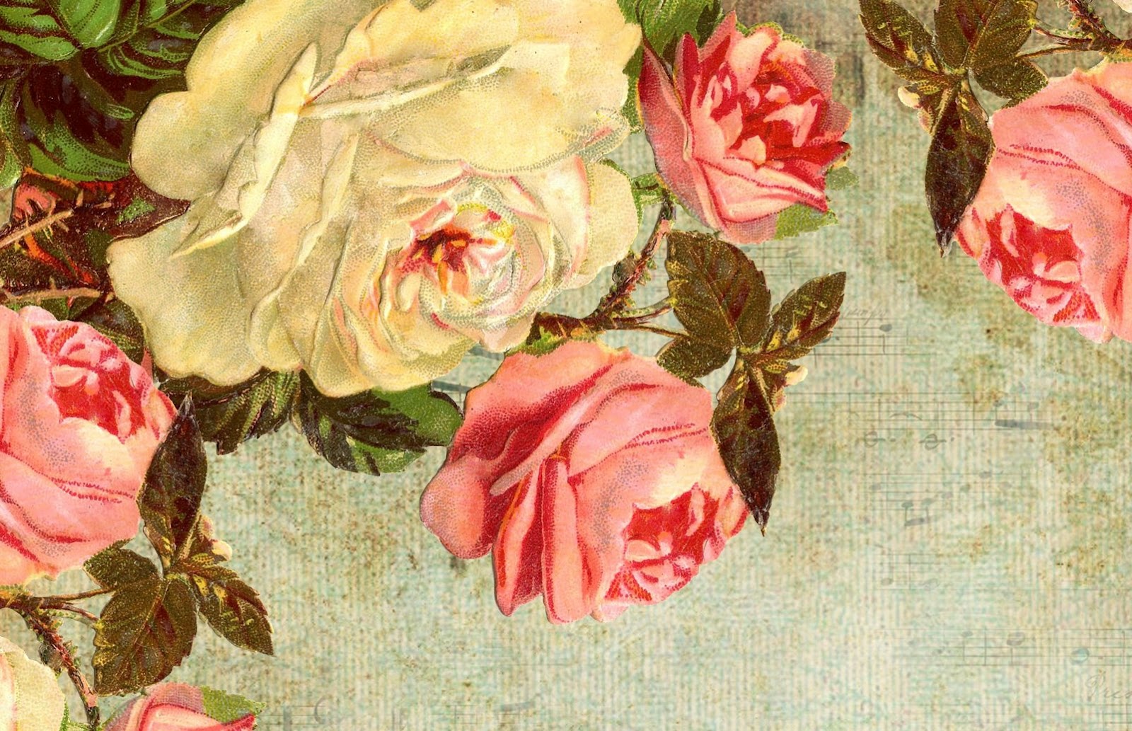 45 Victorian Rose Wallpaper On Wallpapersafari