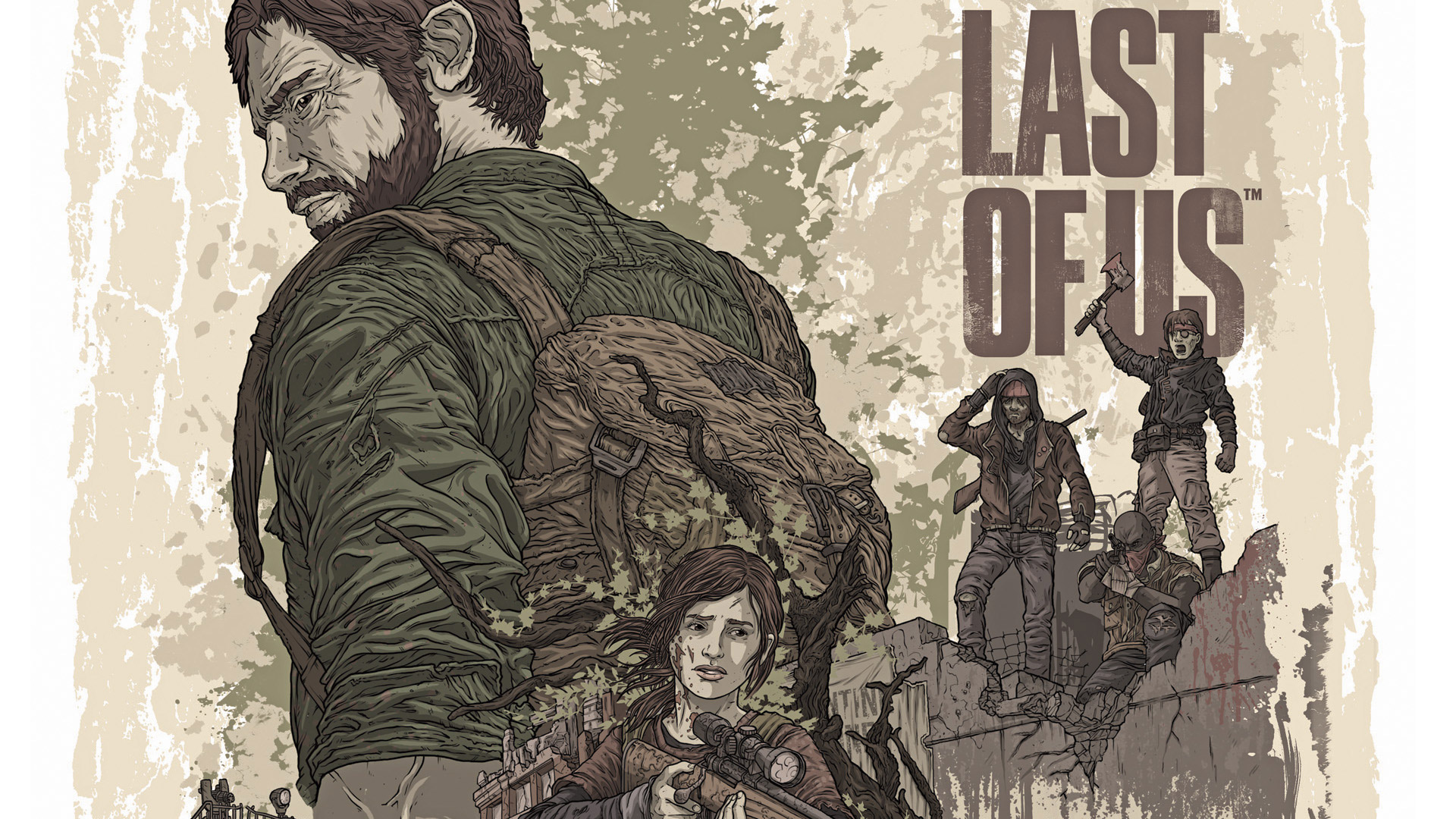 Free The Last of Us Wallpaper in 1920x1080