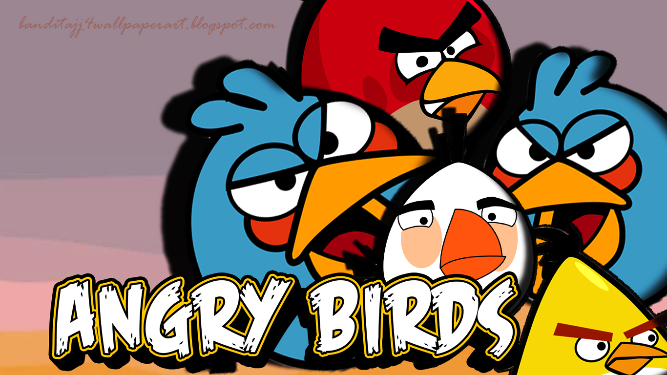 Angry Bird Wallpaper Cartoons Wallpaper Cool Walldiskpapercom