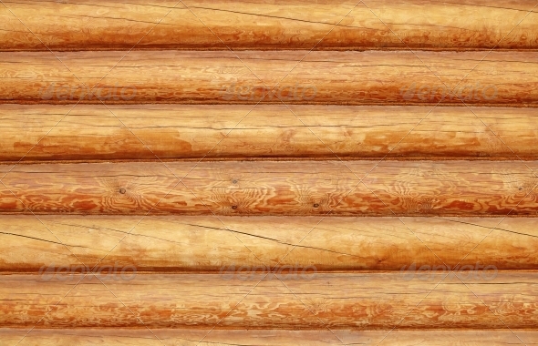 Log Wall Texture