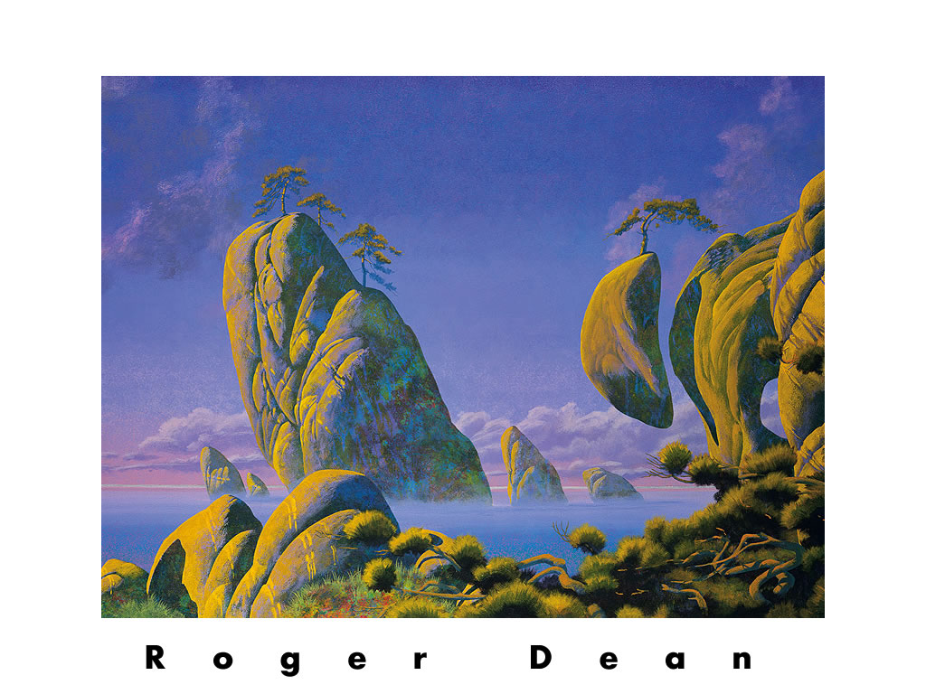Parede Paisagens Roger Dean Pc Android iPhone And iPad Wallpaper